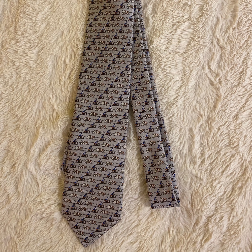 Hermes | Men's Tie | Grey
